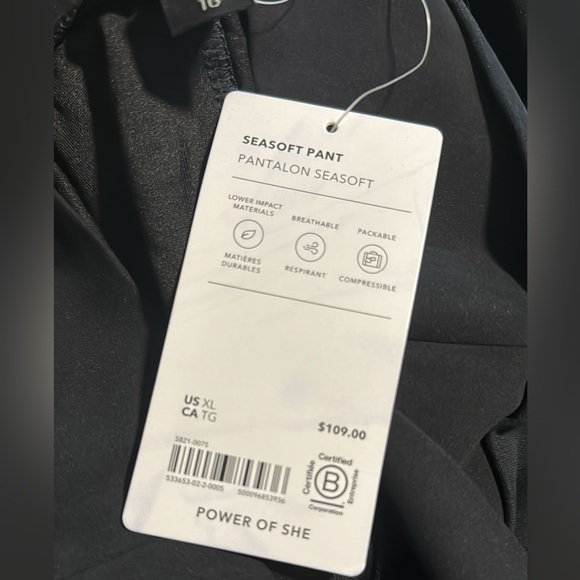 Athleta Seasoft Pant // Black #533653 - Picture 9 of 16